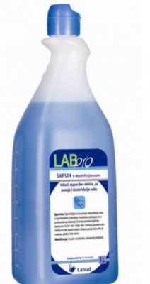 LAB PRO tekuté mýdlo s dezinfekčním účinkem 1l