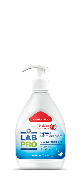 LAB PRO tekuté mýdlo s dezinfekčním účinkem 500ml
